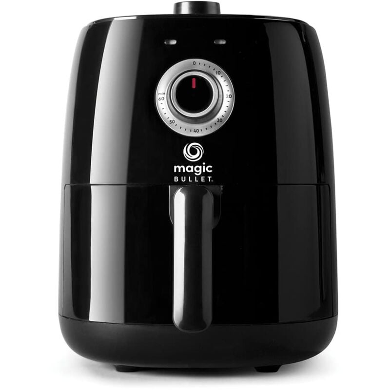 foto del prodotto nutribullet friggitrice ad aria, friggitrice senza olio, friggitrice ad aria calda, air fryer, potenza 1300 w, capacit da 2.5l, nera, mba021b