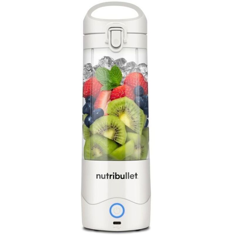 foto del prodotto nutribullet - frullatore sportivo portatile 0,475 l bianco con tritaghiaccio