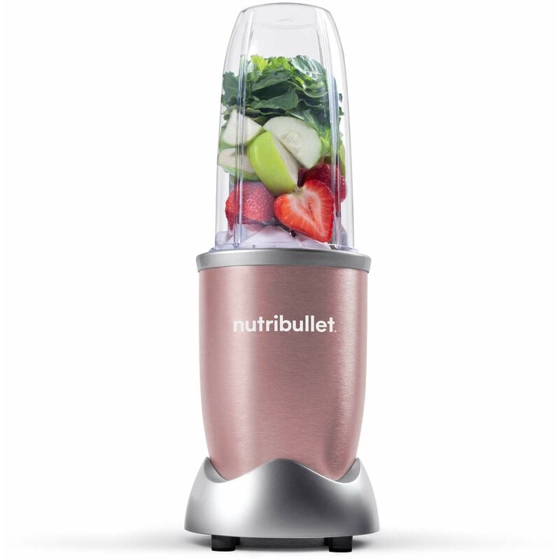 foto del prodotto nutribullet pro 900 watt, frullatore elettrico, bicchiere da 700 ml, frullatore tritatutto multifunzione, nb904rg