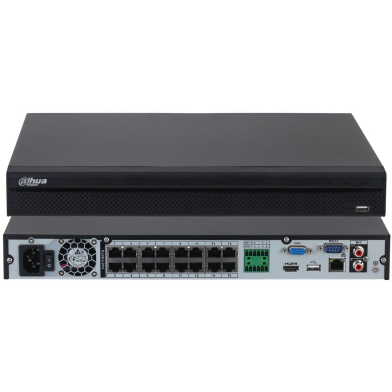 immagine 0 del prodotto nvr 16ch poe registratore nvr4216 16p 4ks3 dahua