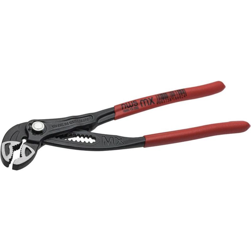 foto del prodotto nws 1660 12 180 pinza regolabile per tubi e dadi 180 mm