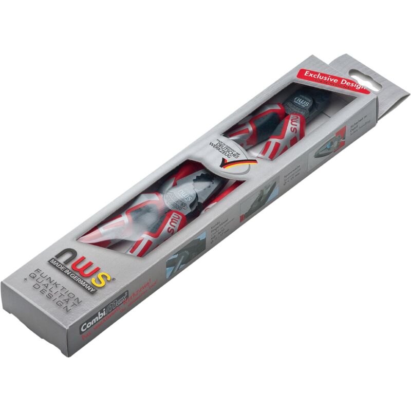 foto del prodotto nws 862 2 set di 2 pinze combimax taglio diagonale , nero
