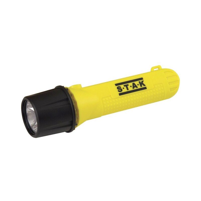 foto del prodotto nx torcia led atex, 1w, led osram, ip67, portata 130 metri, autonomia 14 ore stak fatex01.st.006s