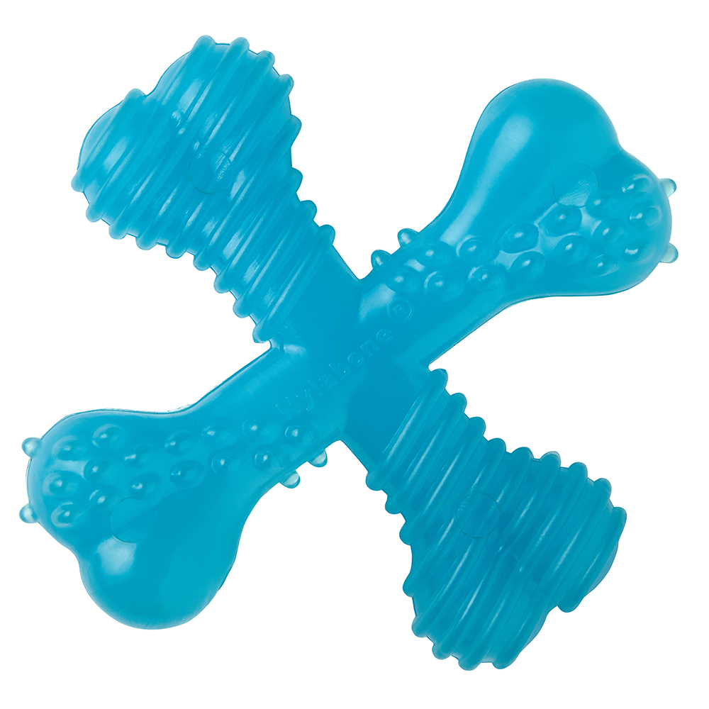 foto del prodotto nylabone x bone ossi gioco per cuccioli l 9 x p 9 x h 3,5 cm