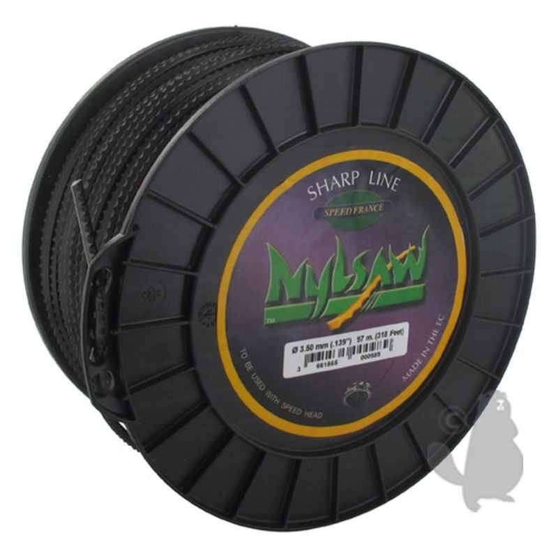 foto del prodotto nylsaw filo tagliabordi a bobina 3,5mm rif 1512052 compatibile con nylsega