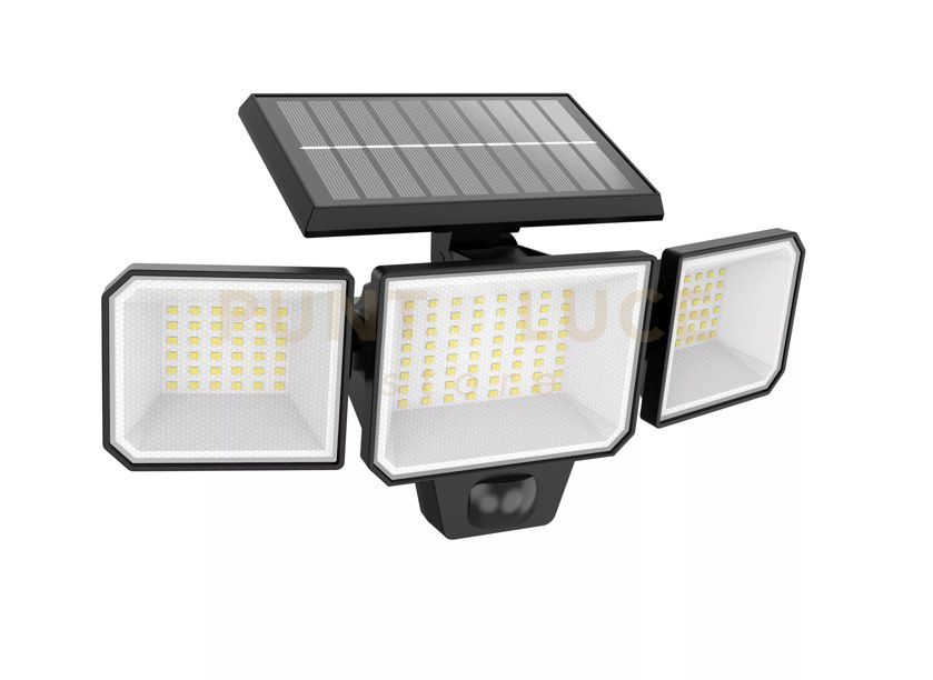 foto del prodotto nysil security lampada solare a muro 5000k