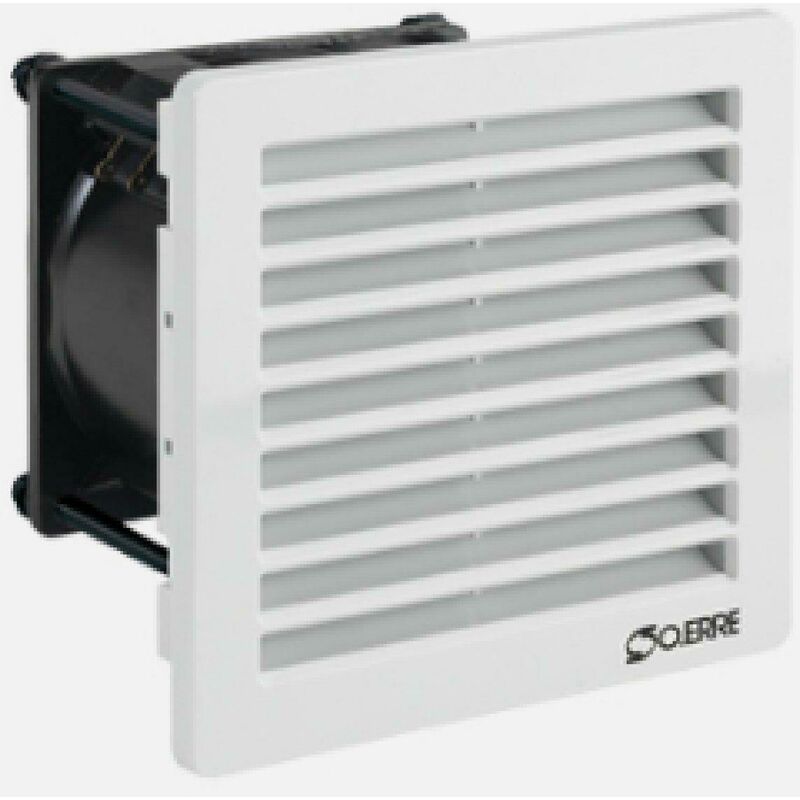 foto del prodotto o.erre oerre ventilazione ventilatori completi griglia e filtro rcq 50.11 ip54 220 240v grigio ral 7035