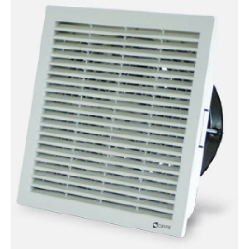 foto del prodotto o.erre oerre ventola filtro aspiratore rcq 370.25 ip54 220 240v grigio ral 0100935