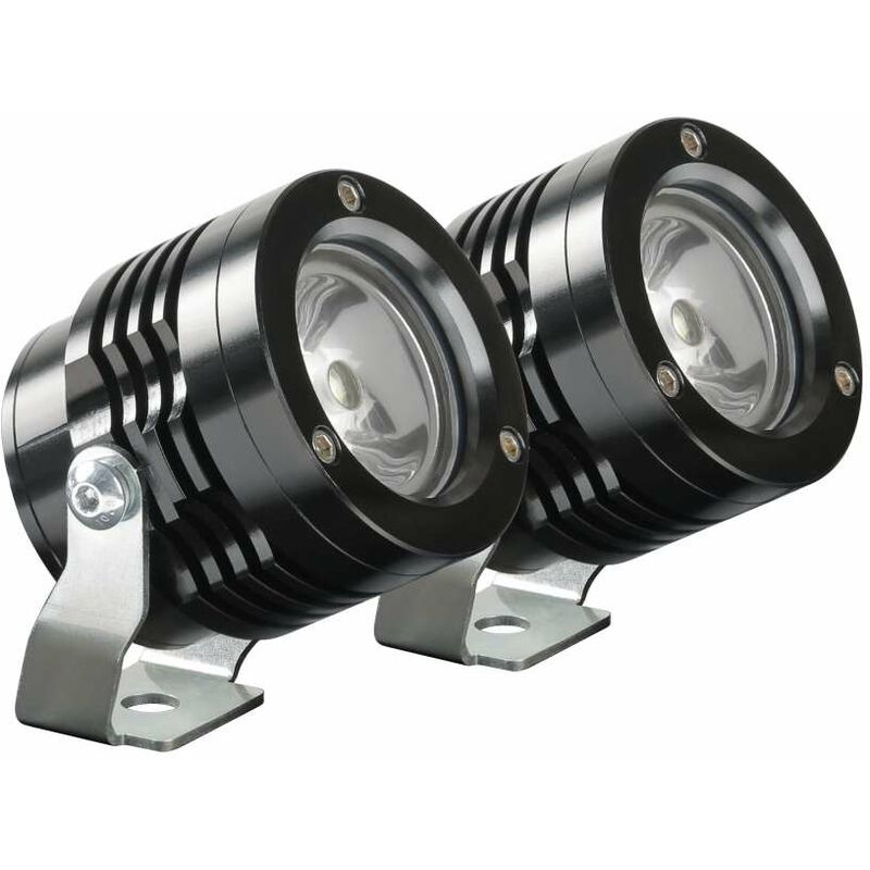 foto del prodotto o-lux, coppia fari ausiliari a led, 12v - nero