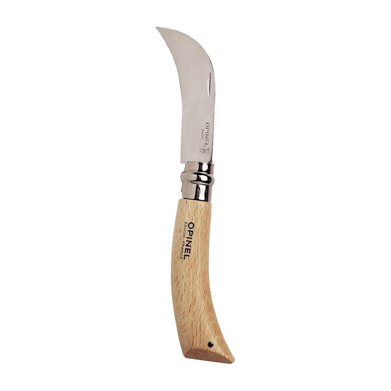 foto del prodotto o sf08 coltello serramanico semicurva acciaio inossidabile 8cm opinel