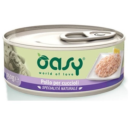 foto del prodotto oasy cane specialita 039 naturali adulto pollo amp tonno 150 gr