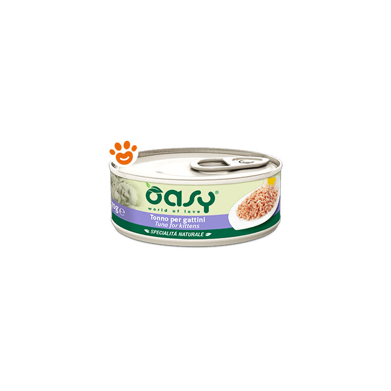 foto del prodotto oasy cat specialit naturali kitten tonno cat specialit naturali kitten tonno lattina da 150 gr