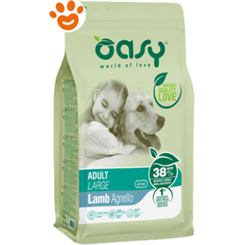 foto del prodotto oasy dog lifestage adult large agnello dog lifestage adult large agnello sacco da 3 kg