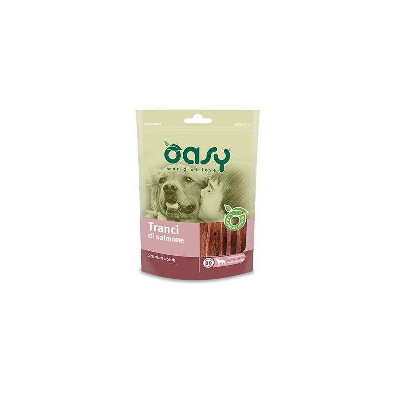 foto del prodotto oasy tranci di salmone 80gr