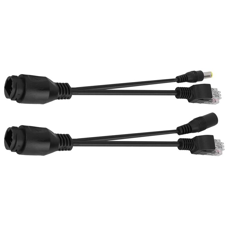 foto del prodotto oba adattatore poe trasmetti dati e alimentazione a lunga distanza tramite rete twisted pair con separatore integrato 