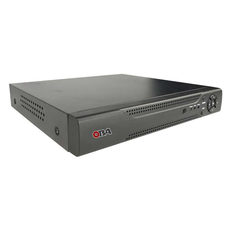 foto del prodotto oba registratore nvr 6608f 8ch 5mp 4k per videosorveglianza ip supporta telecamere fino a 5 mp 4k