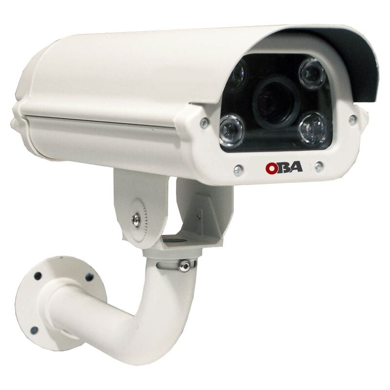 foto del prodotto oba sistema di lettura targhe ipa01w con tecnologia wdr anpr lpr per la massima precisione nella videosorveglianza stradale.