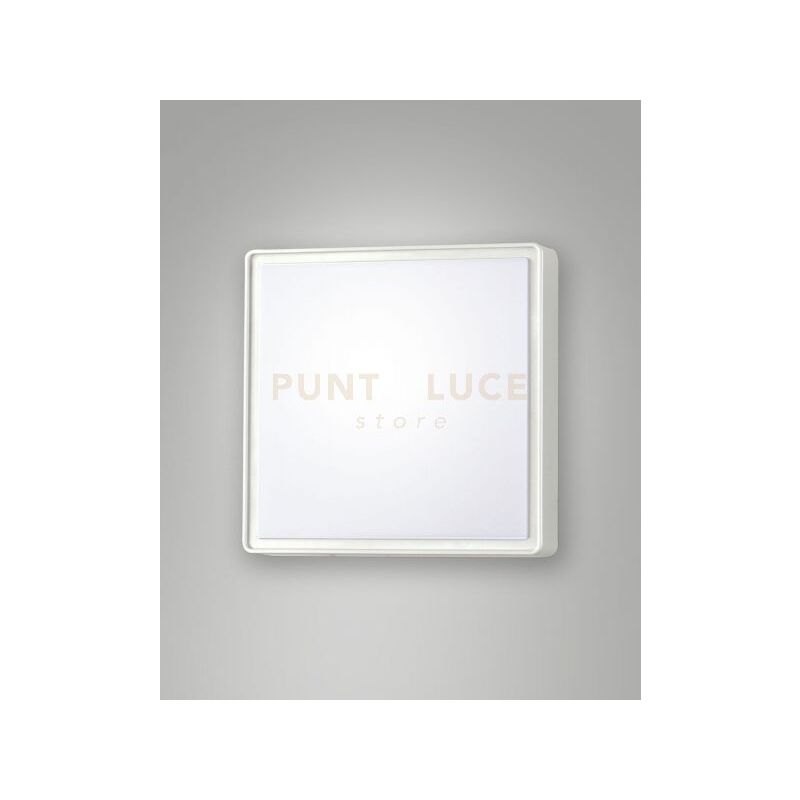 foto del prodotto oban plafoniera led bianca l.24x24cm 3000k 1750 lm 15w