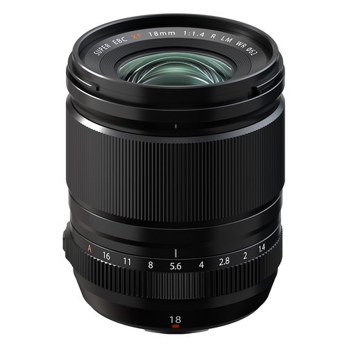 foto del prodotto obiettivo fotografico fujifilm 4171183 fujinon xf 18mm f1.4 r lm wr bl