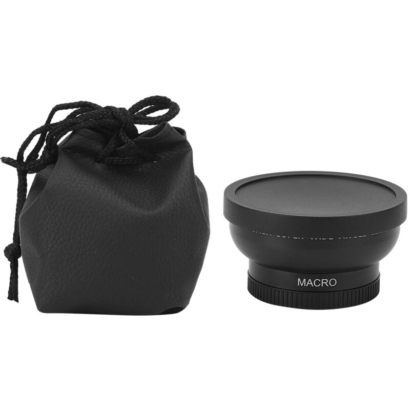 foto del prodotto objectif macro grand angle avanc jsr 1156 46 mm 0,45x adapt à tous les objectifs d'appareil photo de 46 mm de diamètre