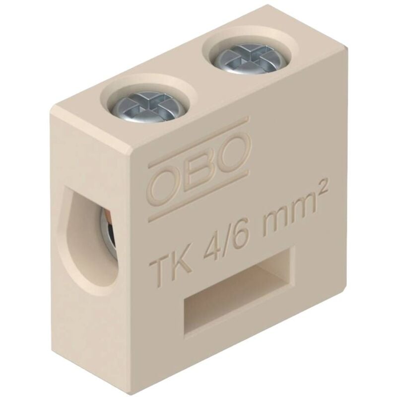 foto del prodotto obo bettermann 7205700 tk 04 morsetto in ceramica flessibile rigido 4 4 mm numero poli num 1 5 pz.