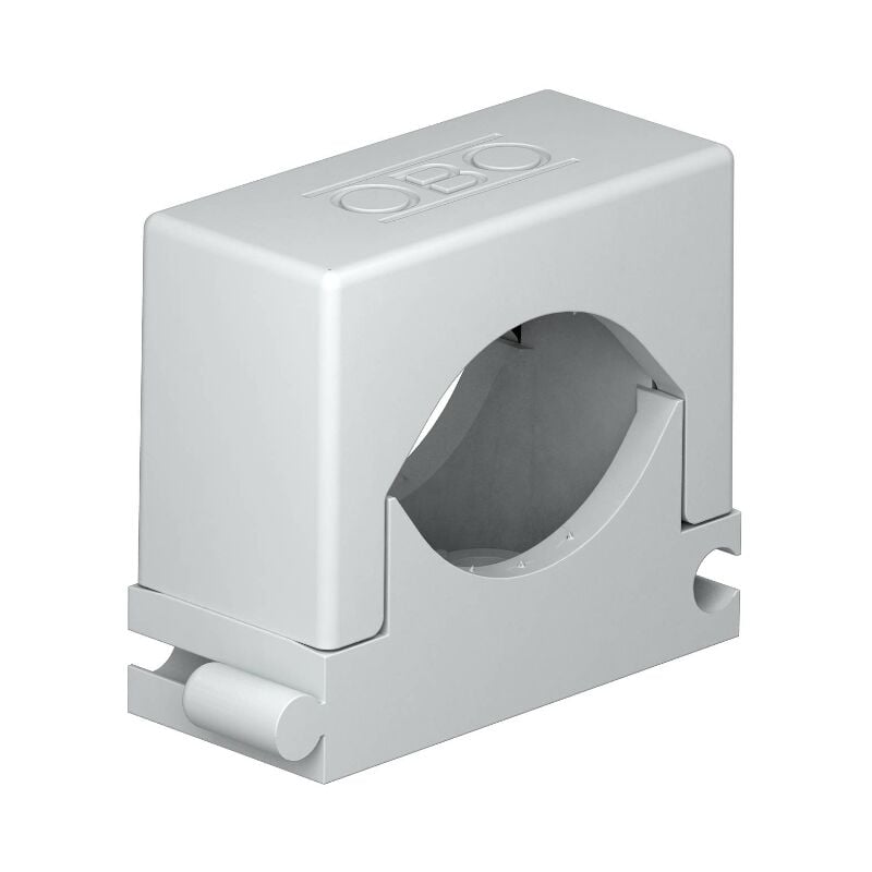 foto del prodotto obo collare ad incastro bettermann diametro 12 20mm grigio chiaro 50pz 2250209