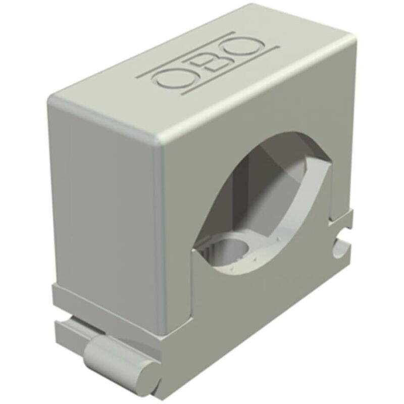 foto del prodotto obo collare ad incastro bettermann diametro 18 30mm grigio chiaro 25pz 2250306