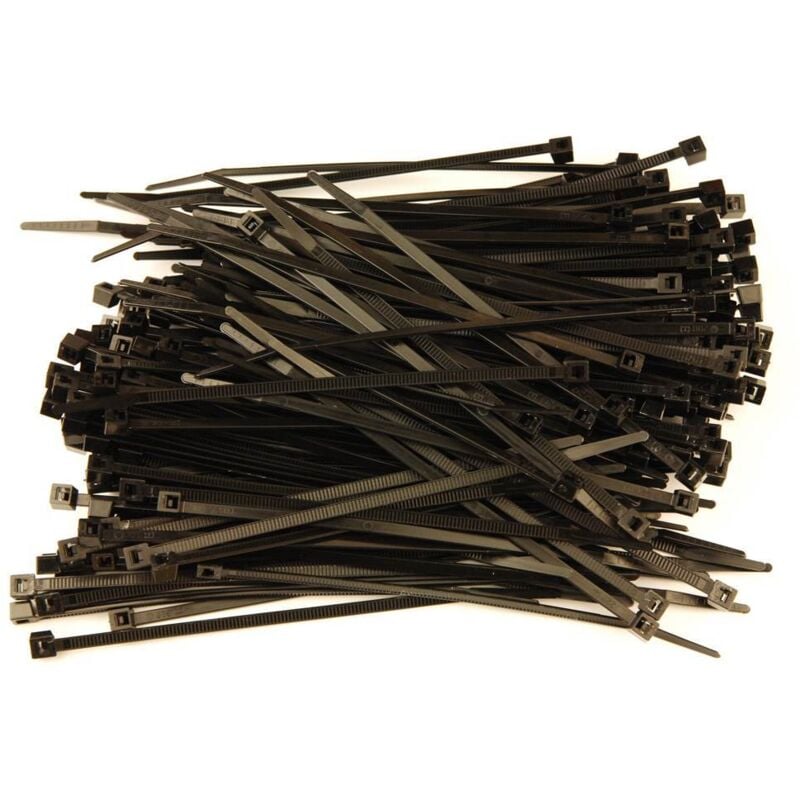 foto del prodotto oc pro fascette stringicavo nero 100 x 2.5 mm 200 fascette di cablaggio in plastica