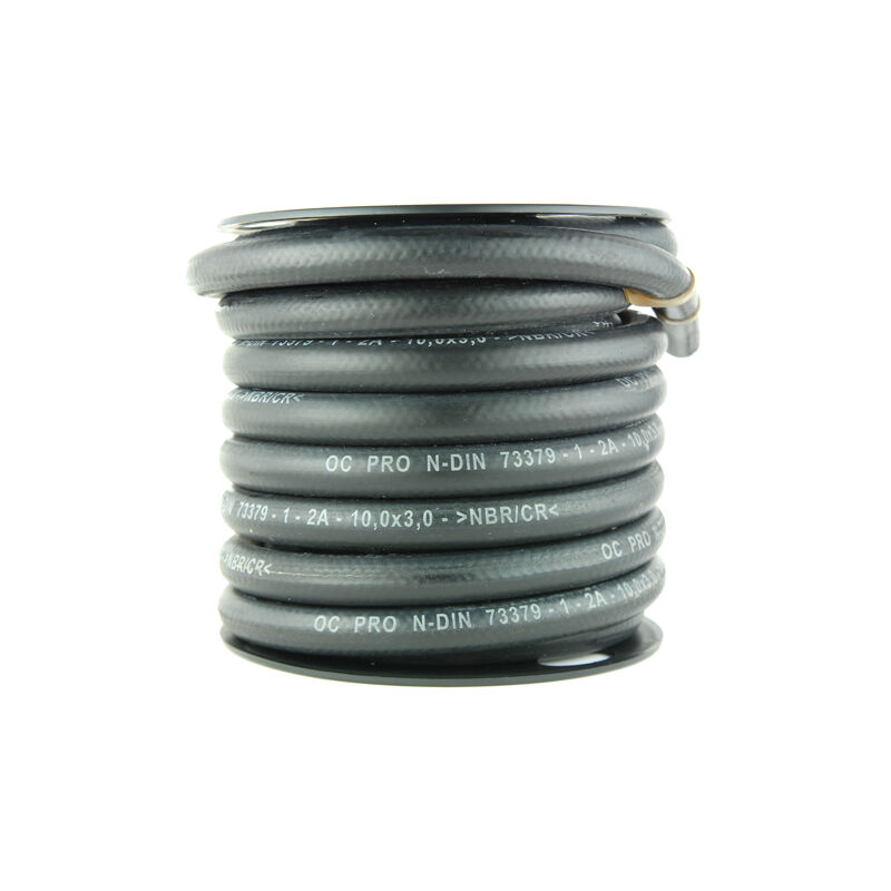 foto del prodotto oc pro tubo carburante rinforzato ,per benzina y gasolio, 5 mm x 11 mm 15 m 