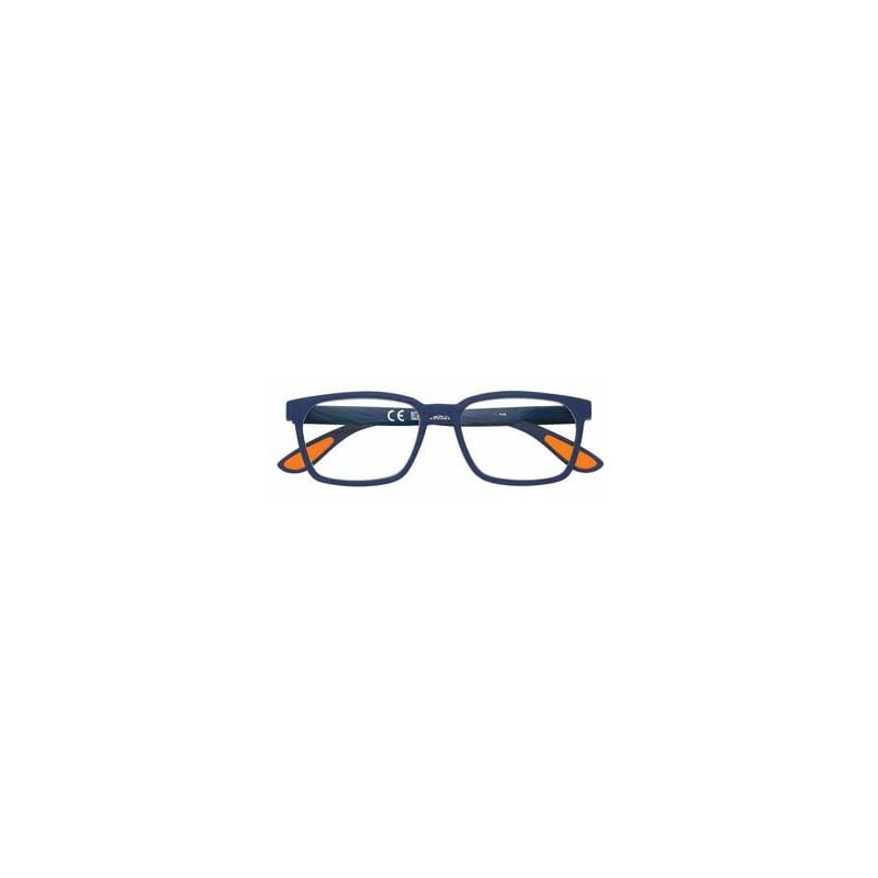 foto del prodotto occhiale lettura montatura policarbonato soft touch blu arancione pr80 diottrie 2,5 31z pr80 250