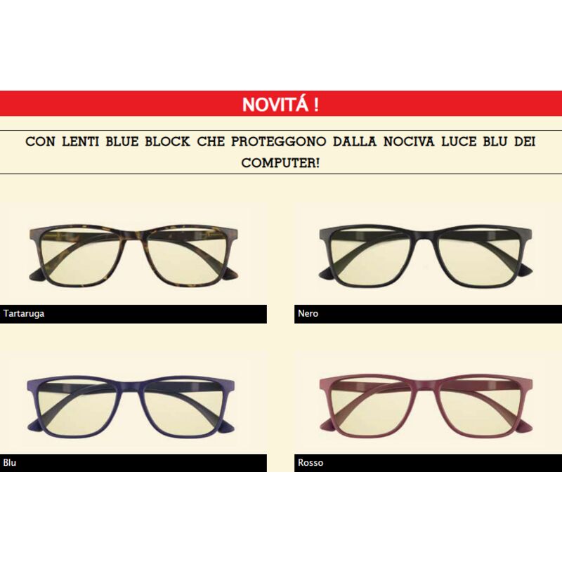 foto del prodotto occhiali da lettura el charro mod. dakota nero - diottrie +2,5