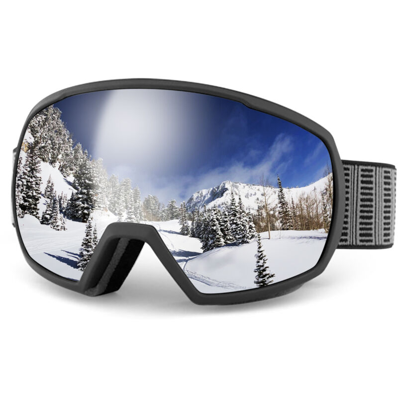 foto del prodotto occhiali da sci resistenti agli urti per uomo donna occhiali da neve con protezione uv antiappannamento