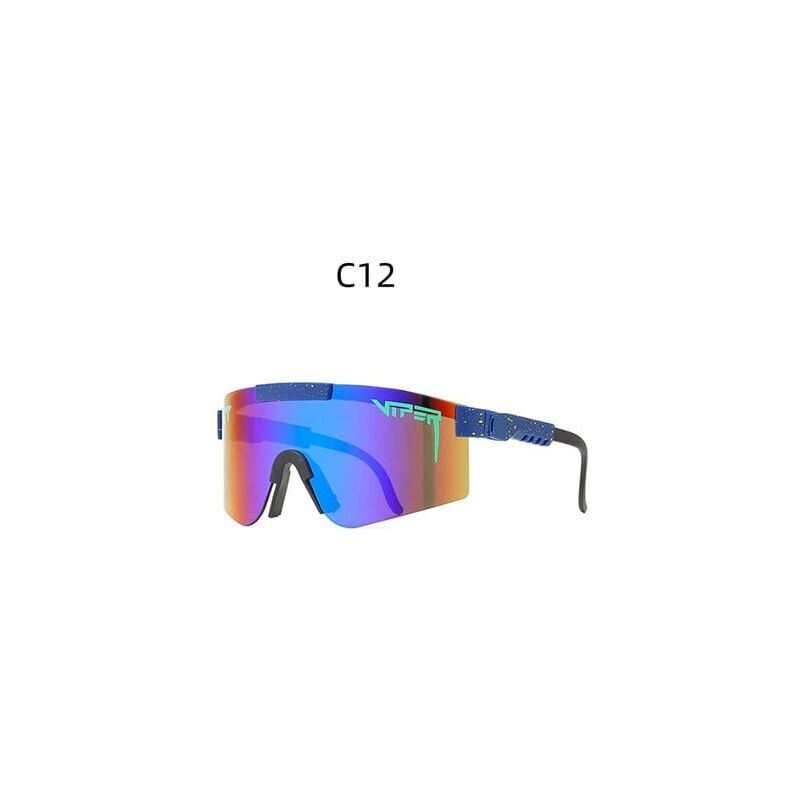foto del prodotto occhiali da sole polarizzati pit viper, occhiali con protezione uv400 per uomo e donna, per ciclismo, guida, golf e attivit all aperto c12 