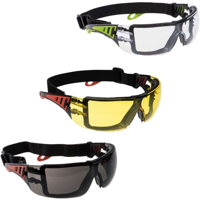 foto del prodotto occhiali dielettrici con elastico tech look plus ambra ambra