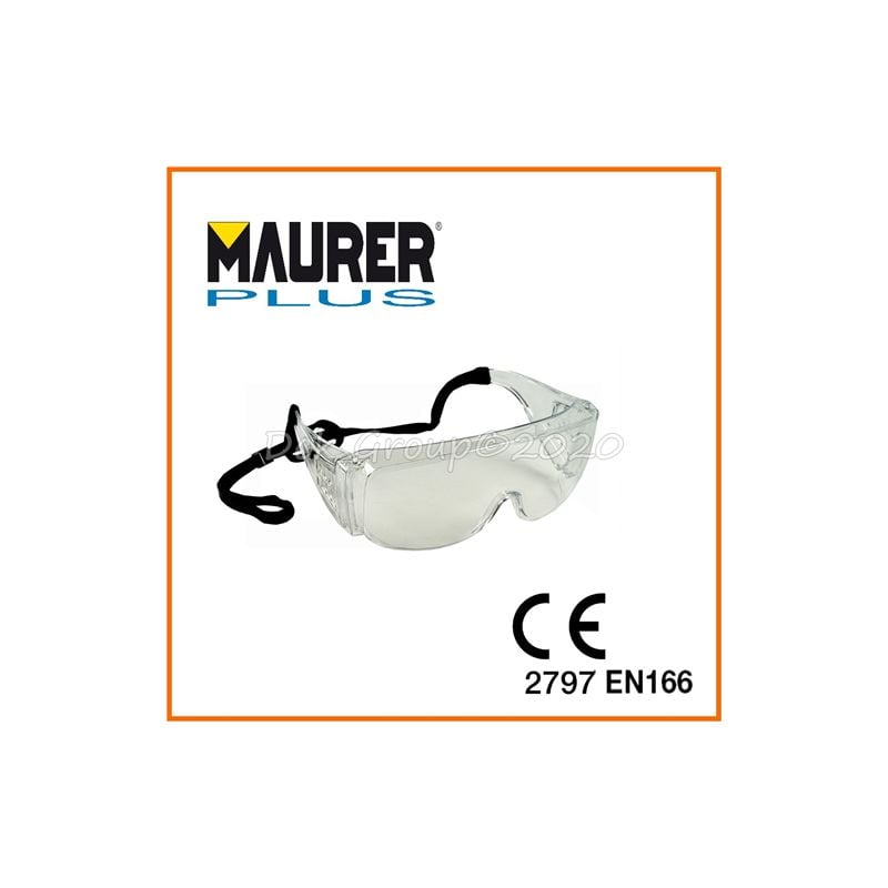 foto del prodotto occhiali protettivi con stanghe fisse maurer plus - di protezione