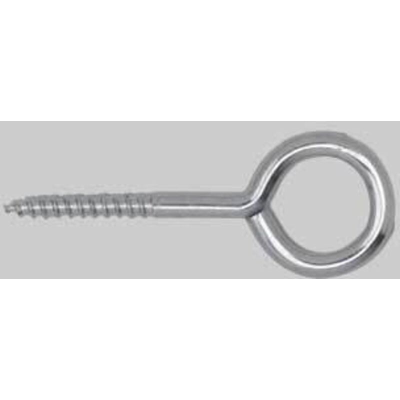 foto del prodotto occhiolo a vite 23x120 (mm 50x diametro 16) conf. da 100 pz