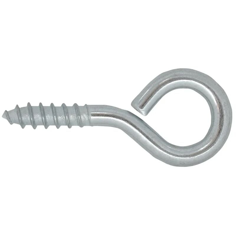 foto del prodotto occhiolo vite zincato diam.gambo 4.5 mm lung.gambo 30 mm diam.interno occhiolo 12 mm