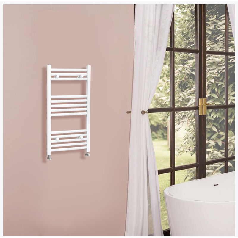 foto del prodotto ocean italy ocean termoarredo scaldasalviette bagno 800x600mm 343w radiatore ad acqua calda non elettrico bianco