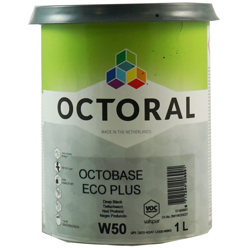 foto del prodotto octobase w50 octobase eco base deep black 1 lt