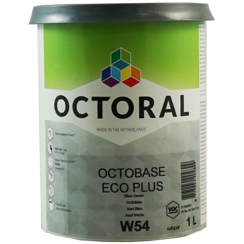 foto del prodotto octobase w54 octobase eco base blue green 1 lt