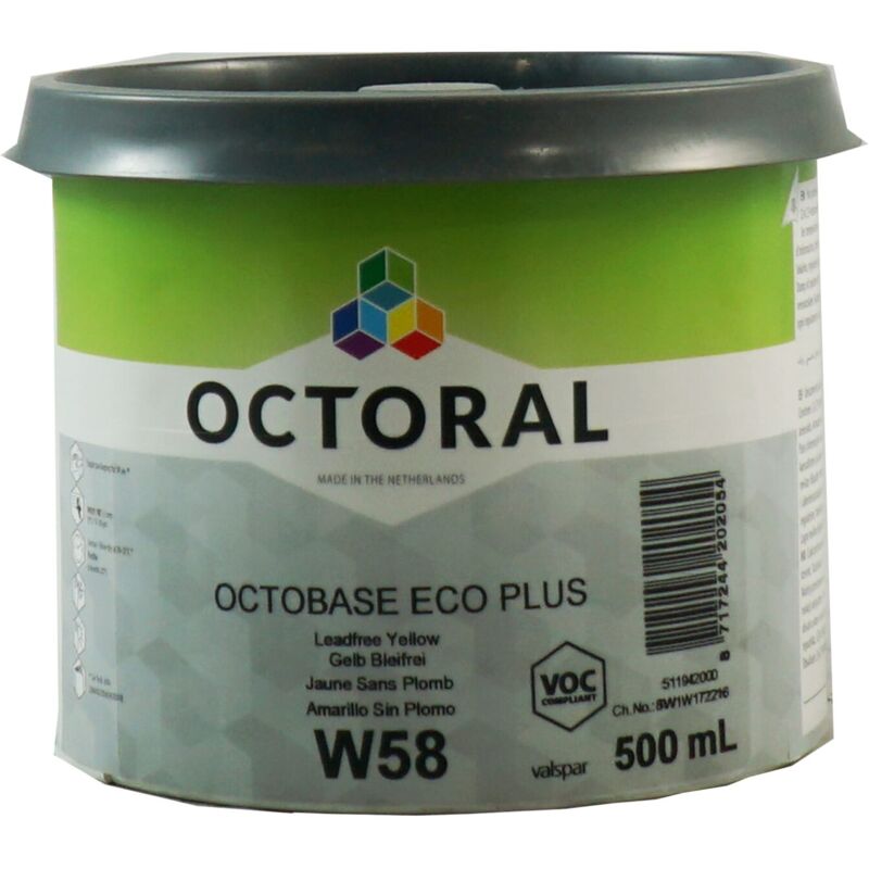 foto del prodotto octobase w58 octobase eco base leadfree yellow 0,5 lt
