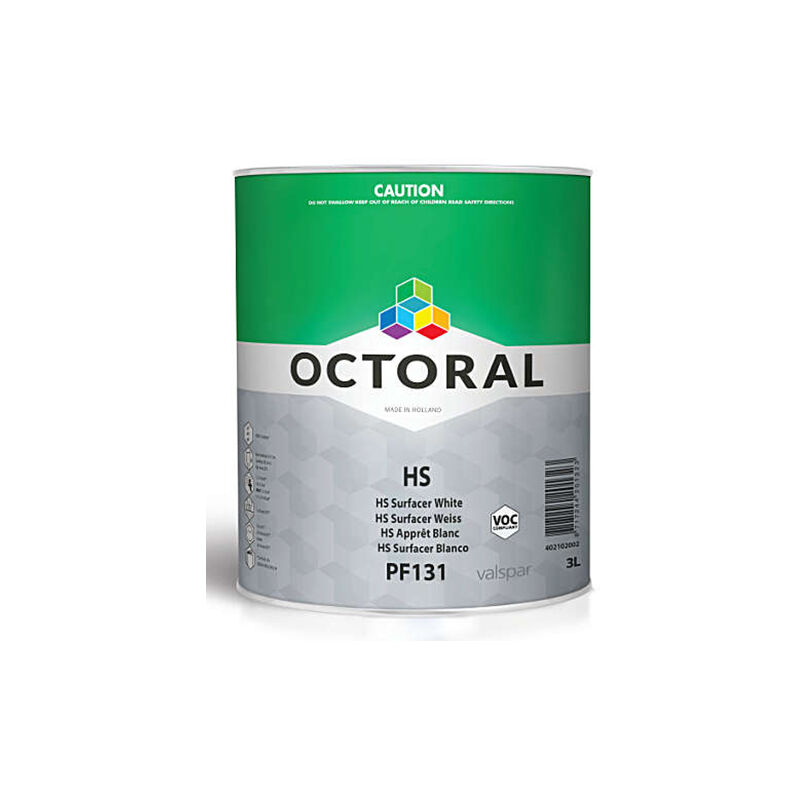 foto del prodotto octoral pf131 fondo hs bianco 3 lt