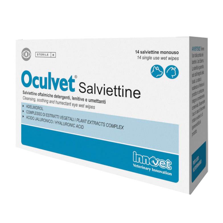 foto del prodotto oculvet salviettine 7 x 2 bustine