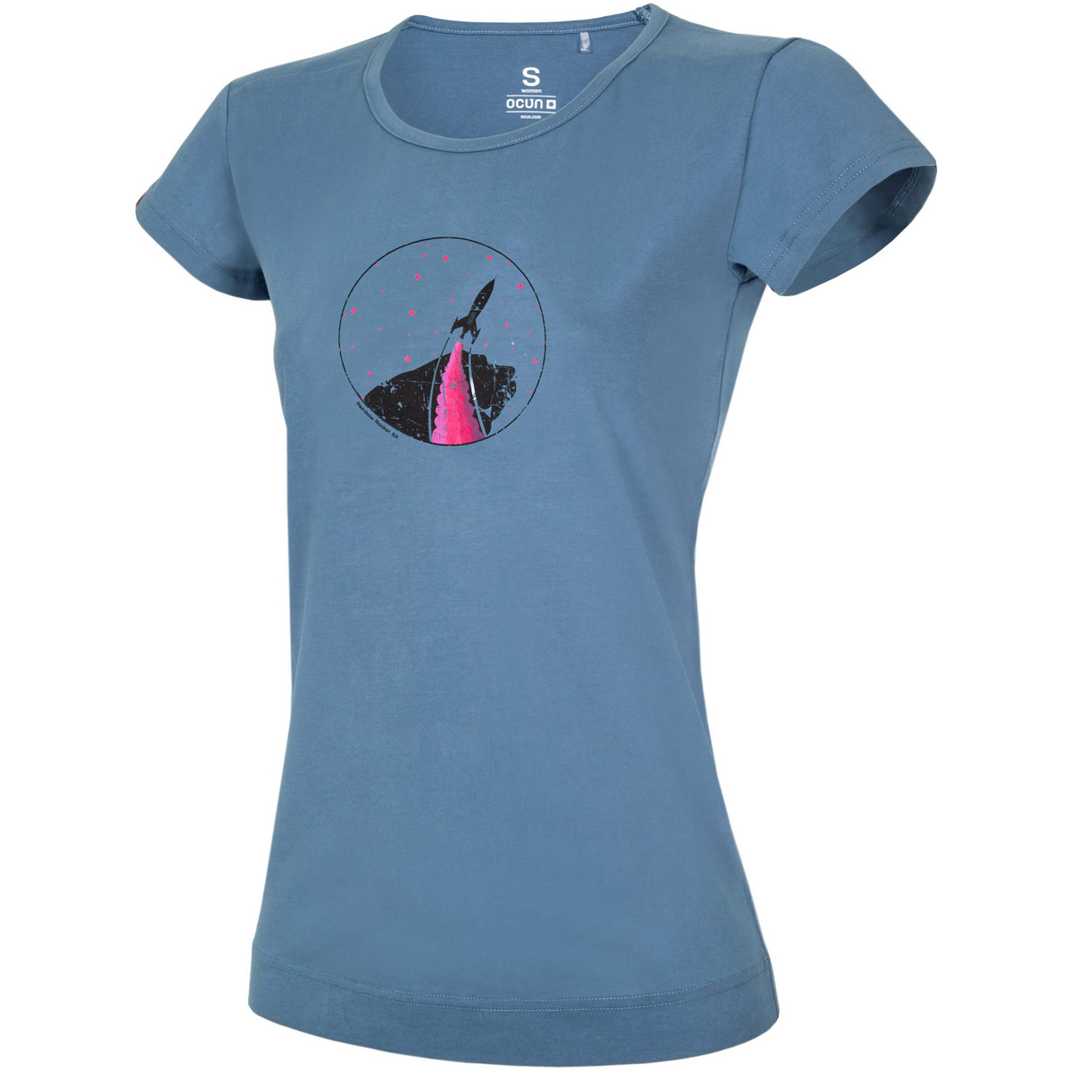 foto del prodotto ocun donna maglia a manica corta classic organic rainbow