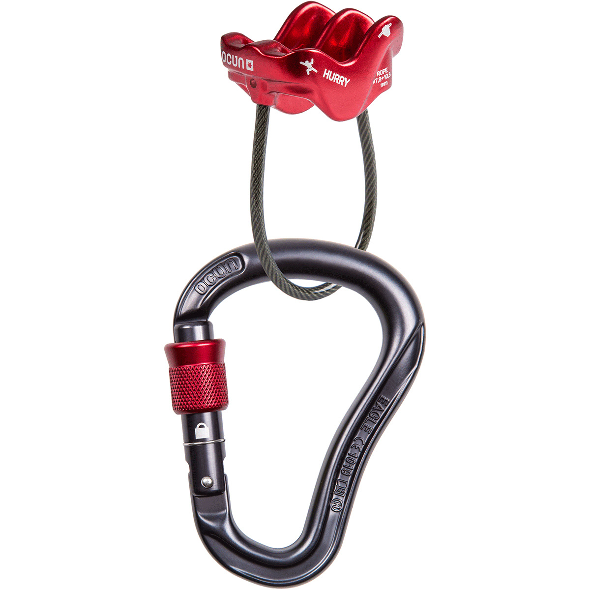 foto del prodotto ocun set sicura belay eagle screw hurry