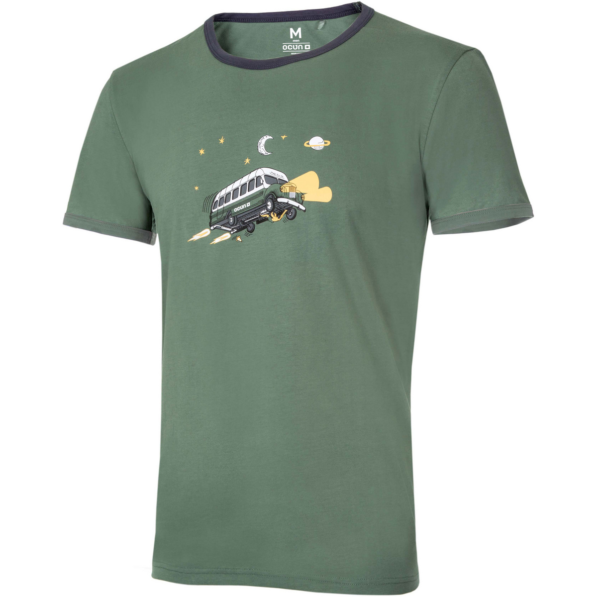 foto del prodotto ocun uomo maglia a manica corta classic organic magic bus