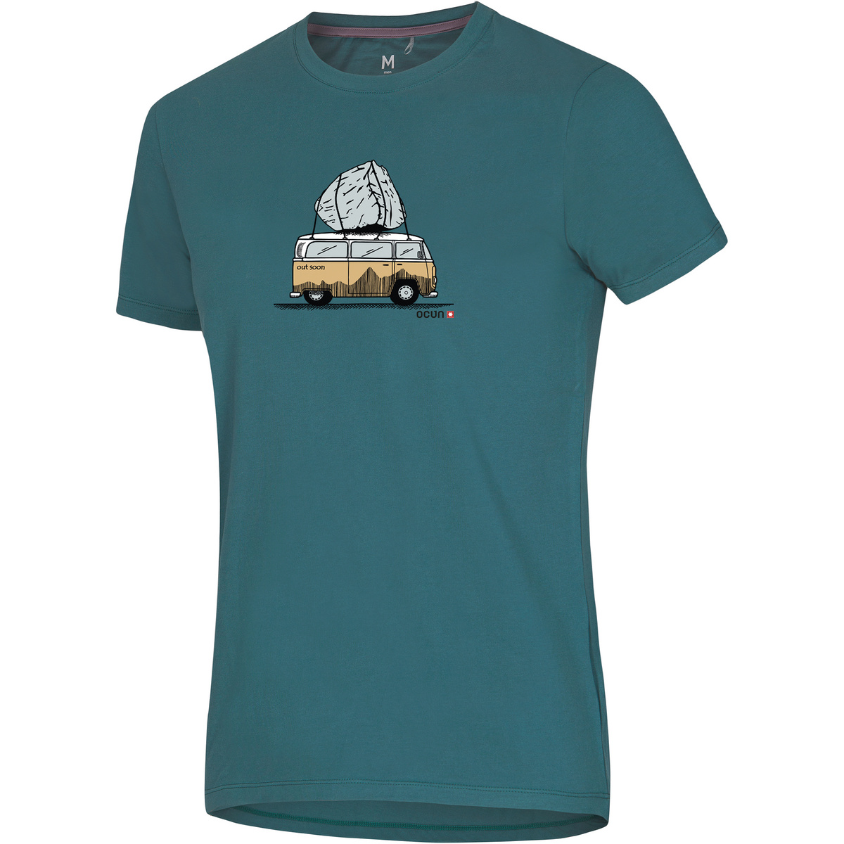 foto del prodotto ocun uomo maglia a manica corta classic t bus stone