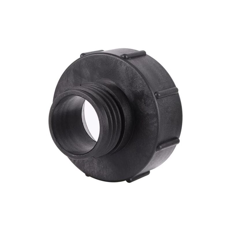 foto del prodotto odipie 1 adattatore ibc s100x8 a riduttore s60x6 filettatura grossa con coperchio adattatore serbatoio adattatore ibc serbatoio acqua piovana