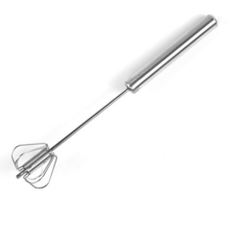 foto del prodotto odipie 1 frusta in acciaio inox, frusta manuale da cucina, mixer rotante, frusta per uova, 30 cm