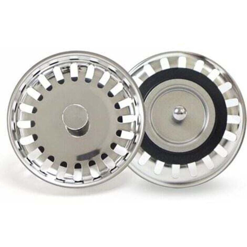 foto del prodotto odipie 1 x tappo per lavello da cucina, filtro per lavello da cucina, tappo per lavello da bagno in acciaio inossidabile, filtro per lavello da